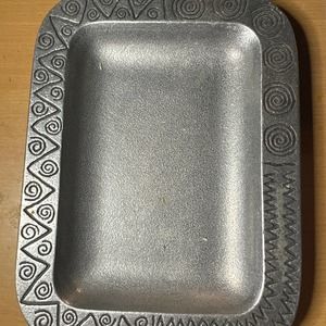 Wilton Armetale Pewter Reggae Petite Bread Tray #820921 Made in U.S.A.